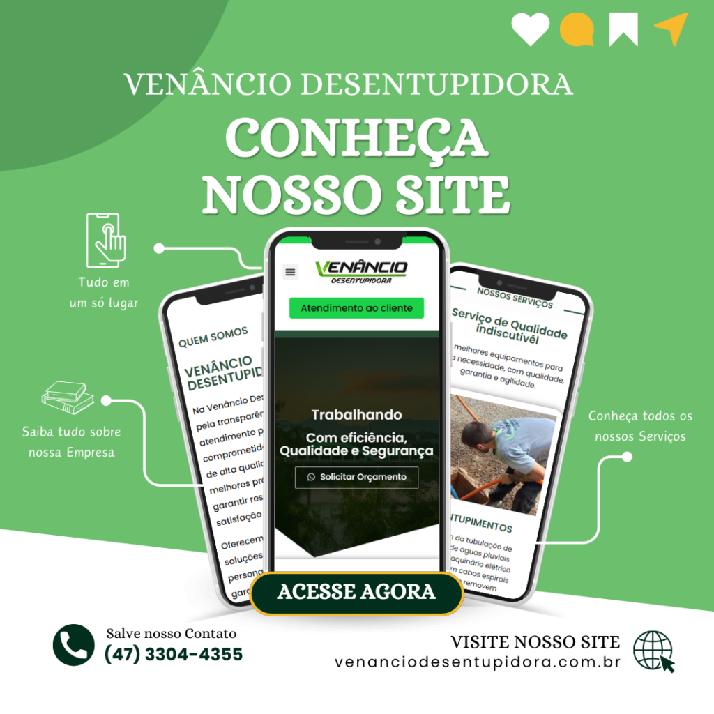 Conheça nosso site venâncio